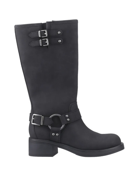 Rocketdog Nash Tall Biker Boots In Black 