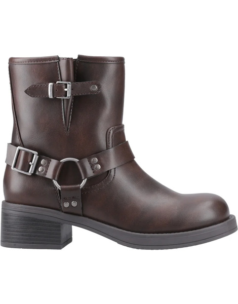  Rocketdog Nino Biker Boots In Brown 