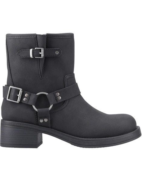  Rocketdog Nino Mid Biker Boots In Black 