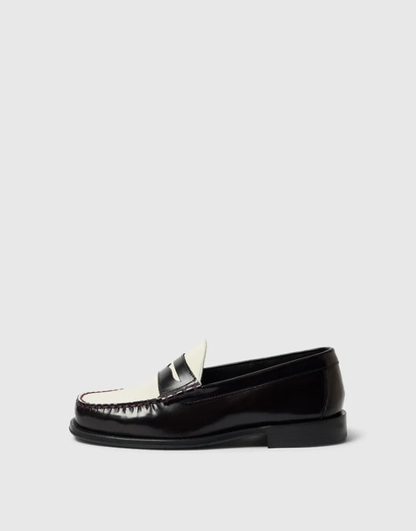  Selected Loafers In Winery Red 
