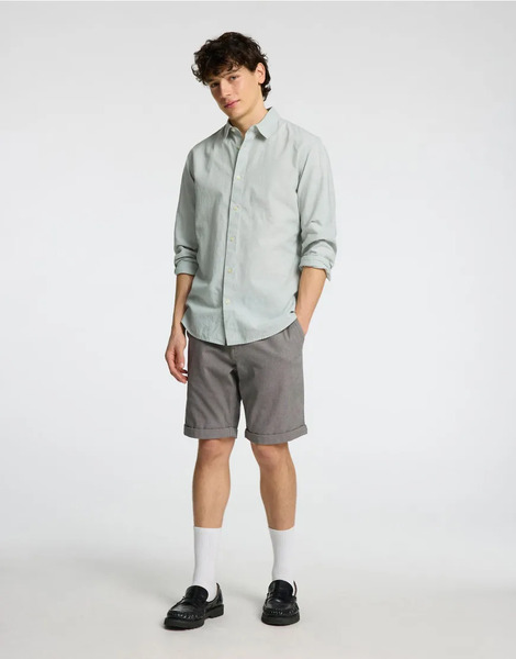  Selected Shorts In Grey 