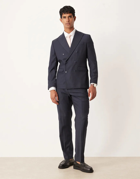  Selected Suit Trousers In Navy 
