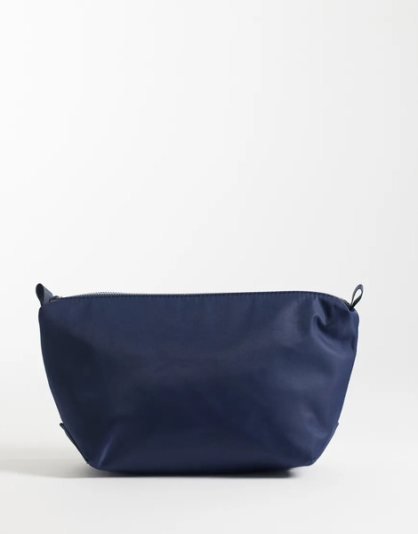  Selected Wash Bag In Navy 