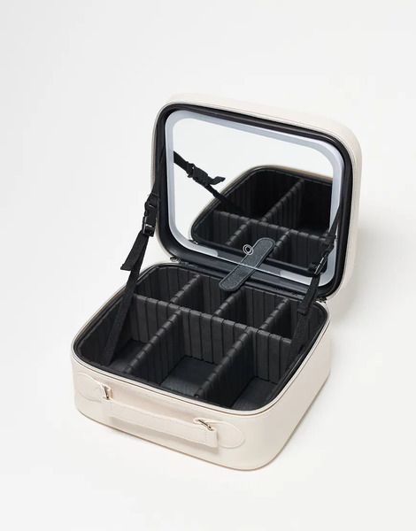  Sensse Glow Up Vanity Case With Led Light Mirror No Colour 