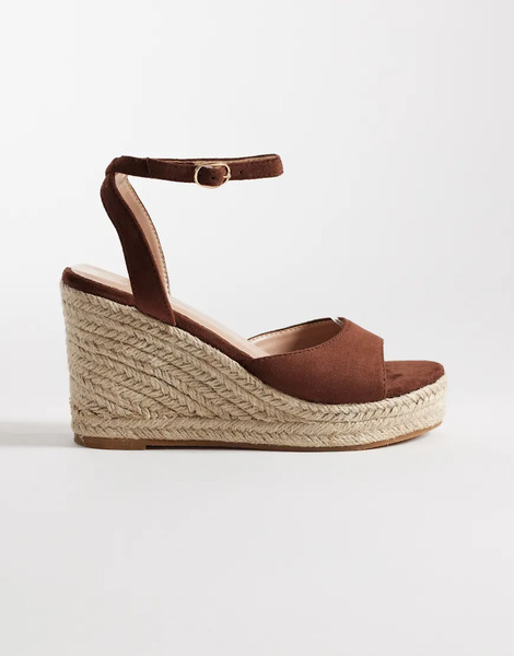  Seqwl Espadrille Wedges In Brown 