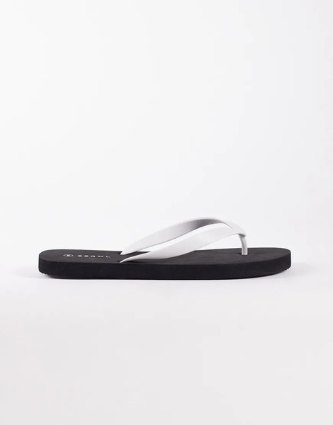  Seqwl Flip Flops In Black/white 