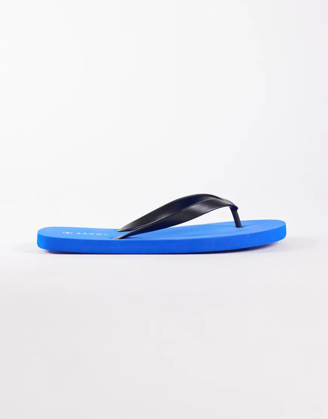  Seqwl Flip Flops In Blue/black 