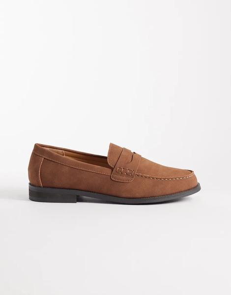  Seqwl Hero Loafer In Mocha Micro Brown 
