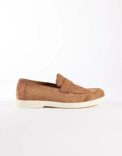  Seqwl Kayak Loafer In Tan Micro Brown 