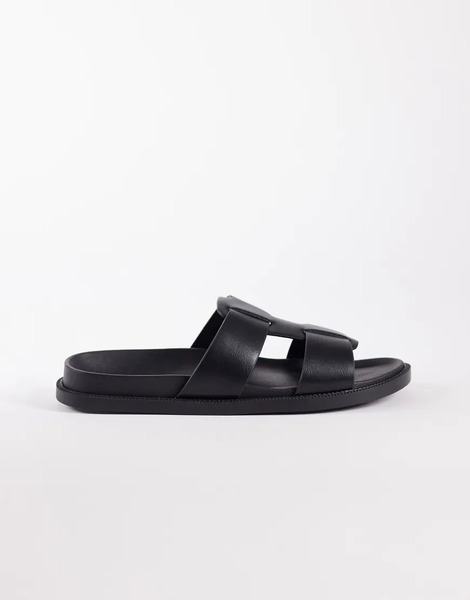  Seqwl Kidman Gladiator Style Sandals In Black 