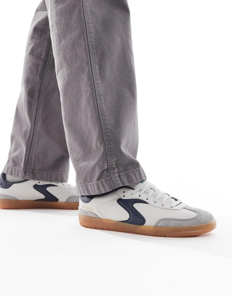  Skechers Hotshot Pyke Trainer In Grey 