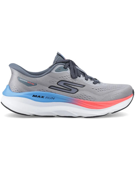  Skechers Max Run Trainers In Grey 