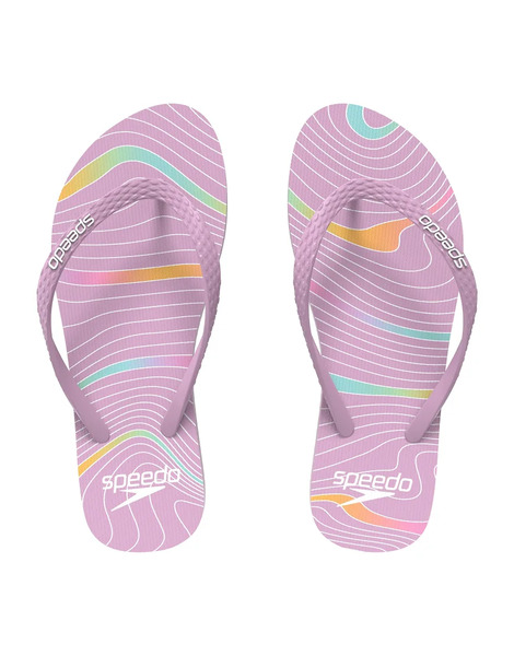  Speedo Flip Flops In Purple 