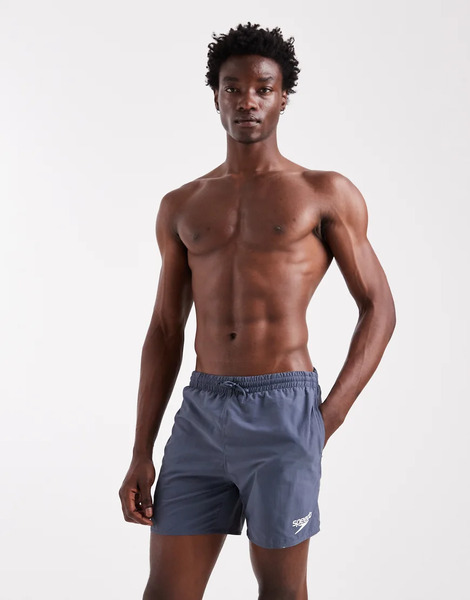  Speedo Mens Essential 16 Watershort In Grey 