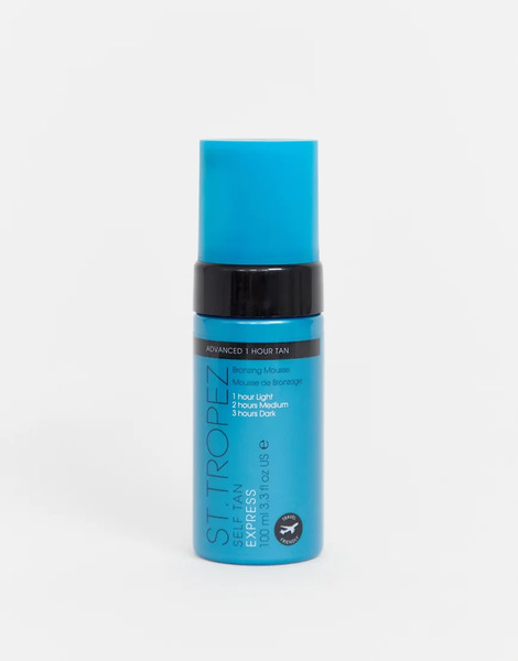  St Tropez Self Tan Express Bronzing Mousse 100ml Clear 