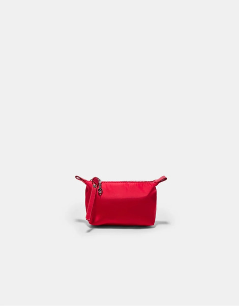  Stradivarius Mini Toiletry Bag In Red 