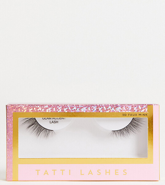  Tatti Lashes X Asos Exclusive Volume Accent False Lashes No Colour 