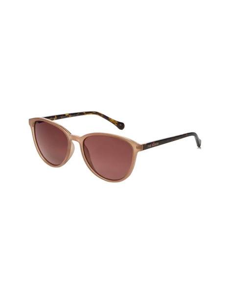  Ted Baker Tierney Sunglasses In Camel Brown 