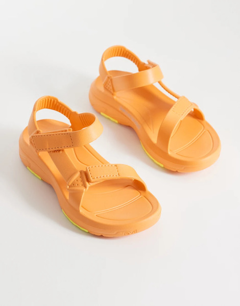  Teva Apreaqua Drift Sandals In Orange 