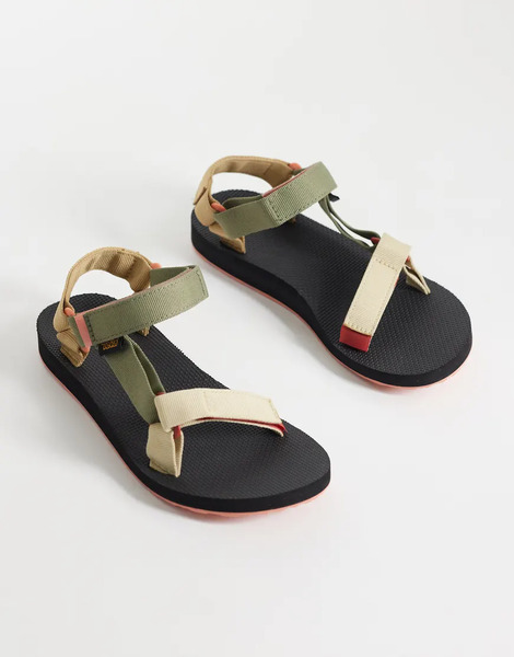  Teva Original Universal Sandals In Burnt Olive Green 
