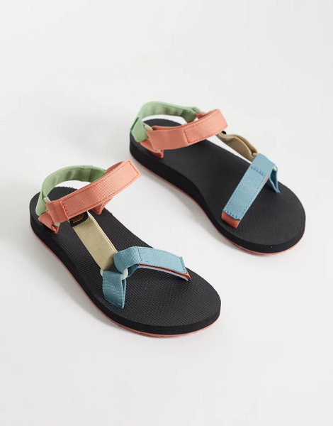  Teva Original Universal Sandals In Dusty Pastel Multi 