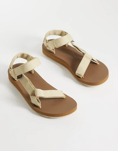  Teva Original Universal Sandals In Neutral Brown 