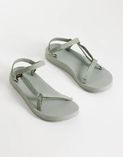  Teva Original Universal Slim Sandals In Neutral 