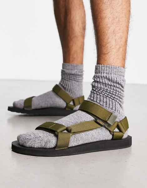  Teva Universal Original Sandals In Olive Green 