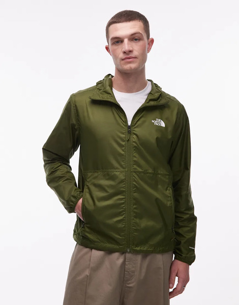  The North Face Cyclone Wind Jacket In Green 