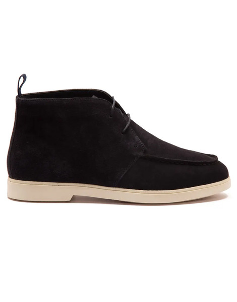  Thomas Crick 'augusta' Men's Leather Chukka Ankle Lace Up Boots Navy 
