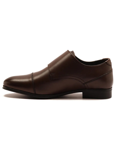  Thomas Crick 'boycie' Double Monk Strap Formal Shoes Brown 