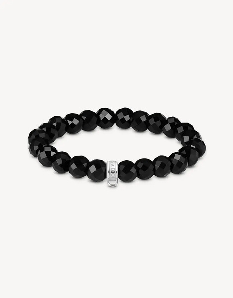  Thomas Sabo Bracelet In Silver, Black   Silver 