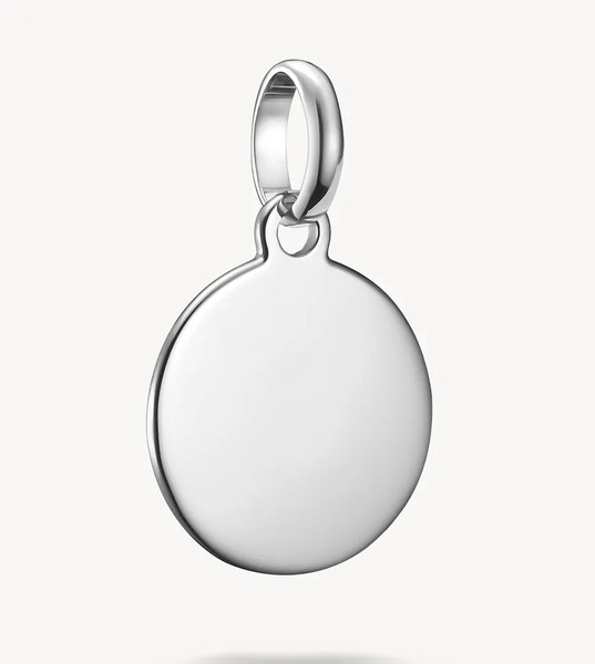  Thomas Sabo Charm Pendant Coin Connect Silver In Silver 