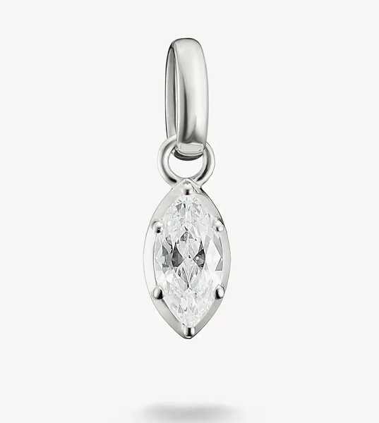  Thomas Sabo Charm Pendant In Silver, White 