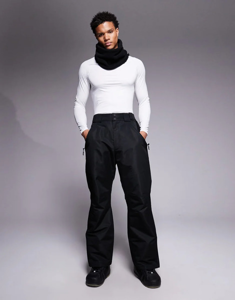  Threadbare Ski Trousers In Black 
