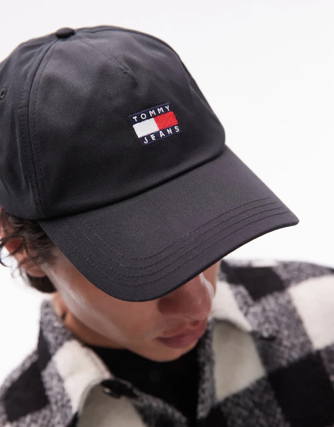  Tommy Jeans Core Cap In Black 