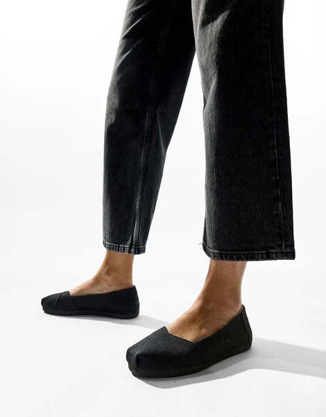  Toms Alpargata Ballet In Black 