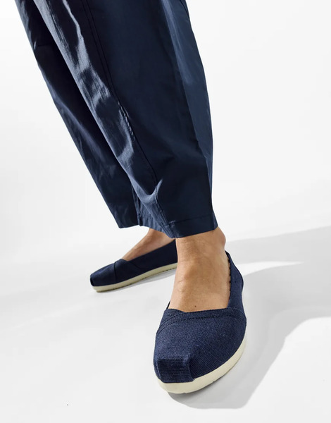  Toms Alpargata Ballet In Navy 