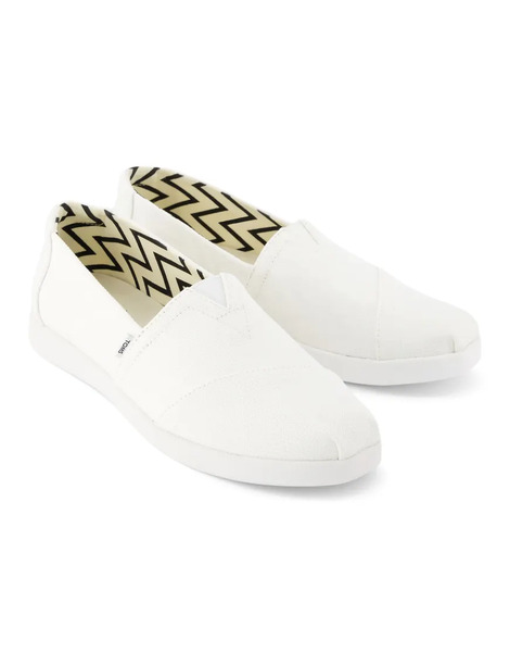  Toms Alpargata Plus Shoe In White 