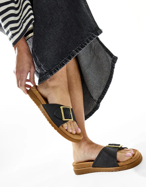  Toms Marin Slide In Black 