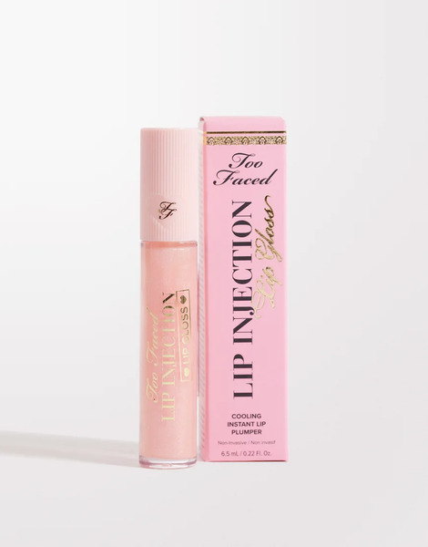  Too Faced Lip Injection Cooling Instant Lipgloss  Pretty Pony Pink 