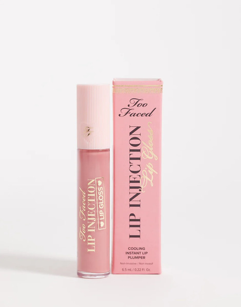  Too Faced Lip Injection Cooling Instant Lipgloss  Wifey For Lifey Pink 