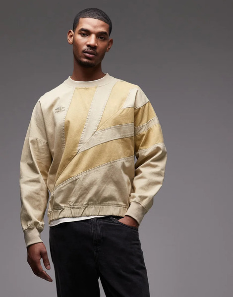  Umbro Sweatshirt In Beige Neutral 