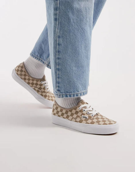  Vans Authentic In Aluminum/oatmeal Neutral 