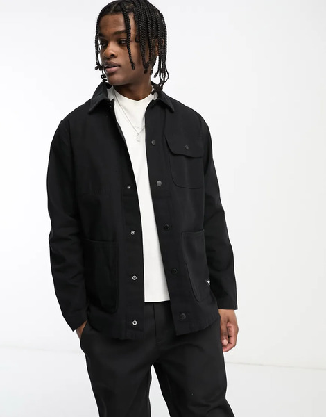  Vans Drill Chore Jacket In Black 