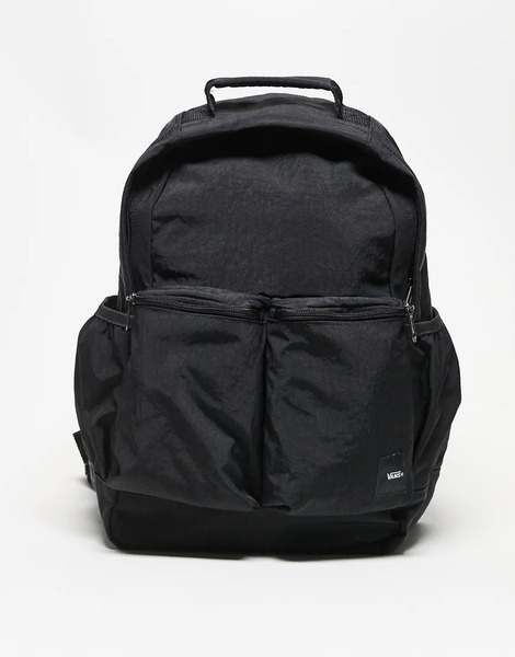  Vans Off The Wall Backpack In Black 