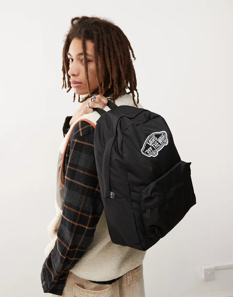  Vans Old Skool Classic Backpack In Black 