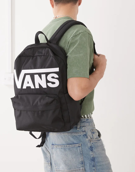  Vans Old Skool Drop V Backpack In Black 