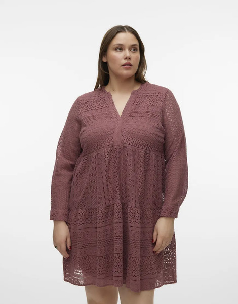  Vero Moda Curve Blouse In Brown 