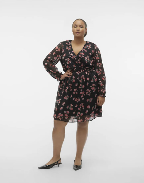  Vero Moda Curve Dress In Black 